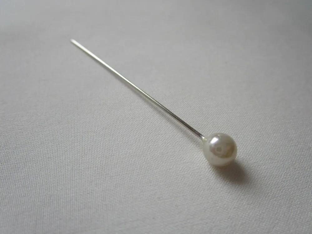 Špendlík ozdobný "ivory" - 55 mm