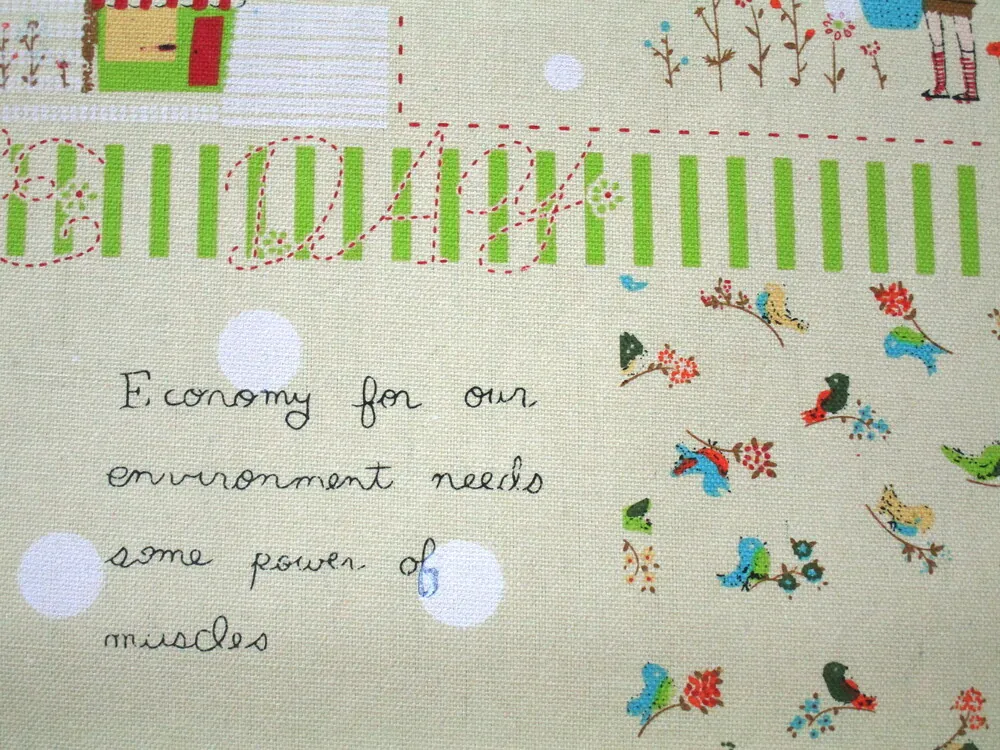 Poťahovka  béžová "deti, autobus"