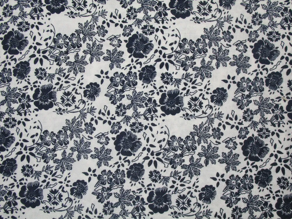 Šatovka biela "tmavomodré kvety" - zbytok 