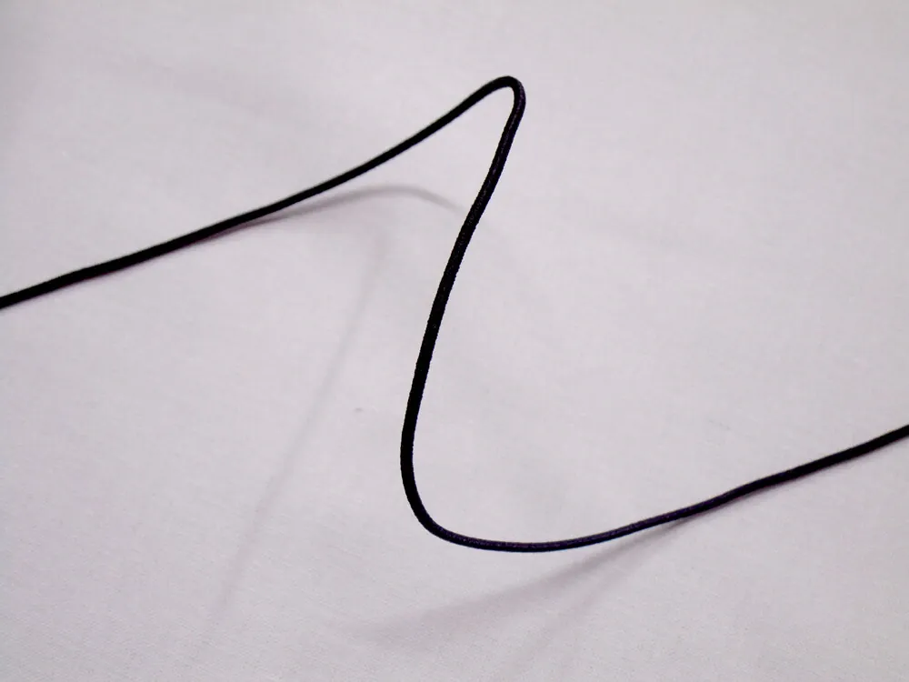 Guma klobúková "čierna" - 1,5 mm