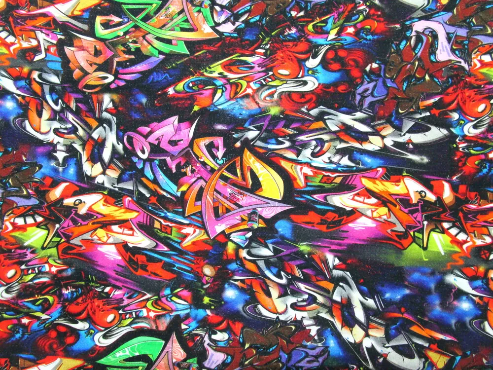 Teplákovina počesaná "grafity"