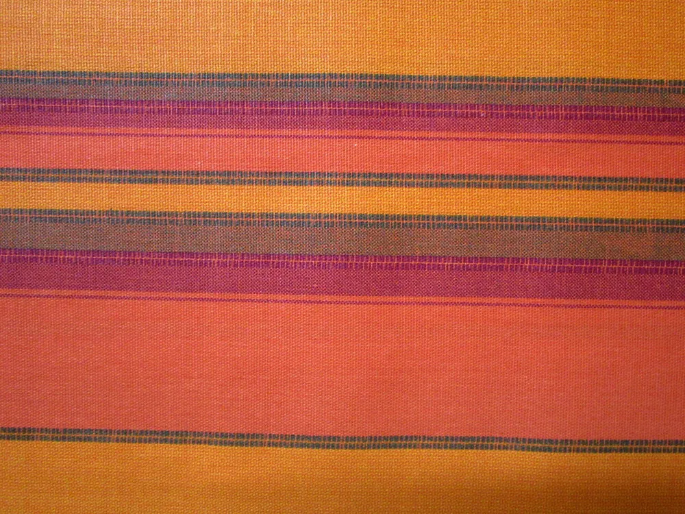 Poťahovka pomrančová "pásiky"