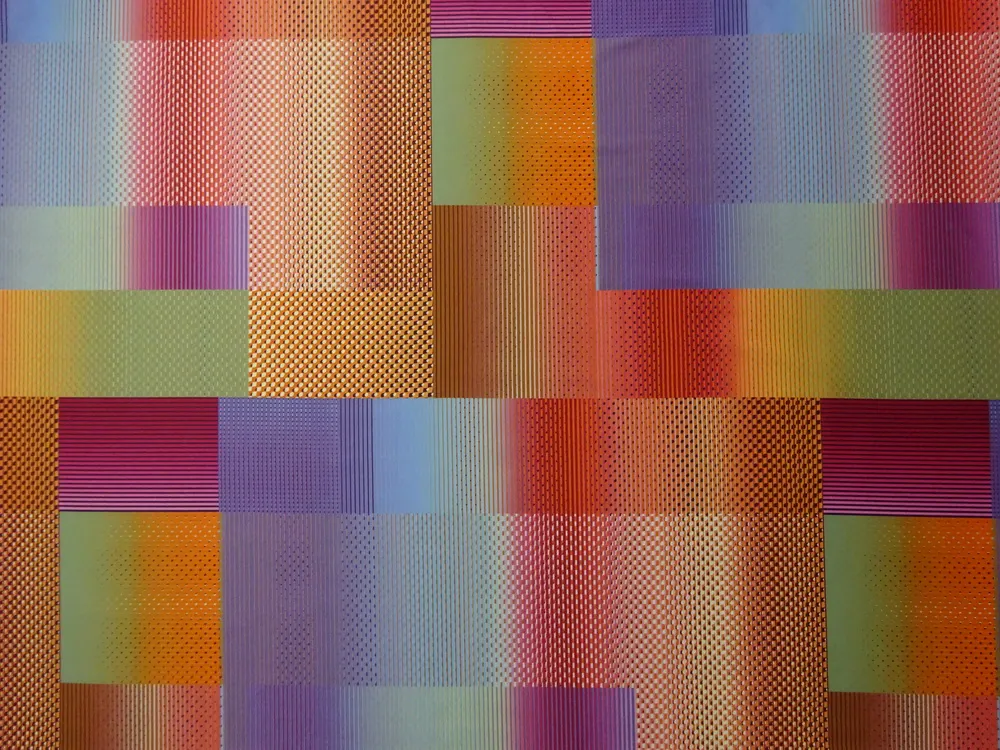 Úplet farebný "geometrický vzor" 