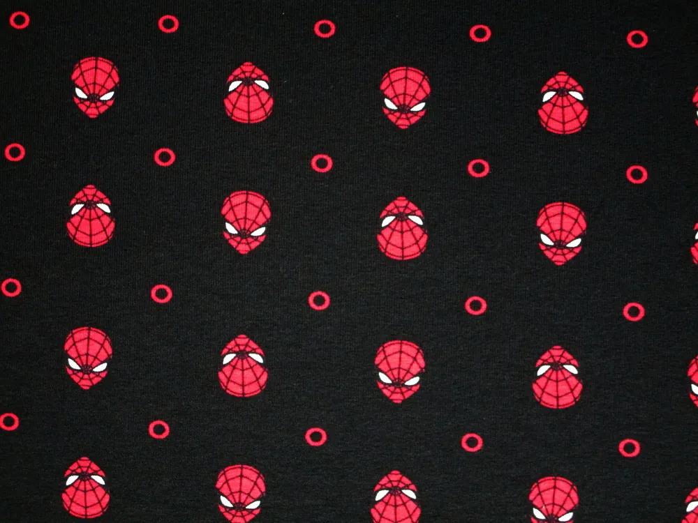 Teplákovina čierna "červený Spiderman"