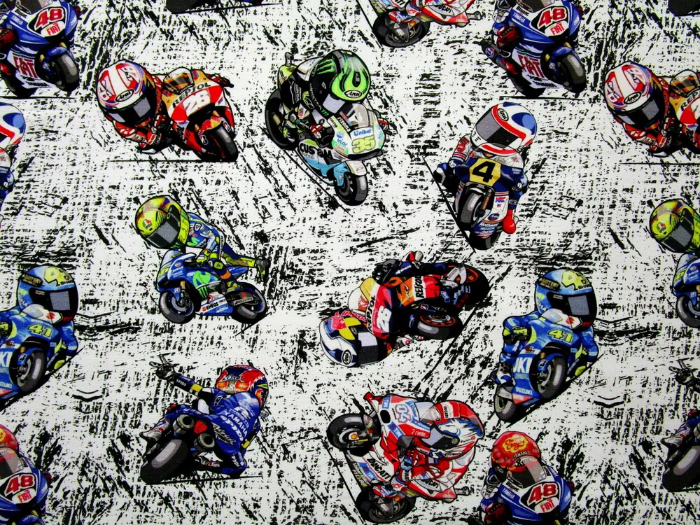 Teplákovina smotanová "motorkár"