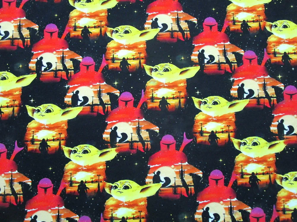 Teplákovina čierna "star wars" 