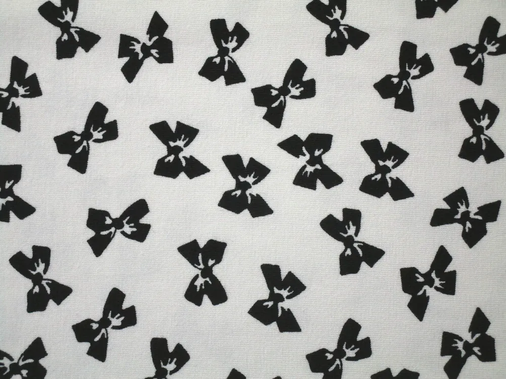 Úplet maslový "čierna mašlička" 