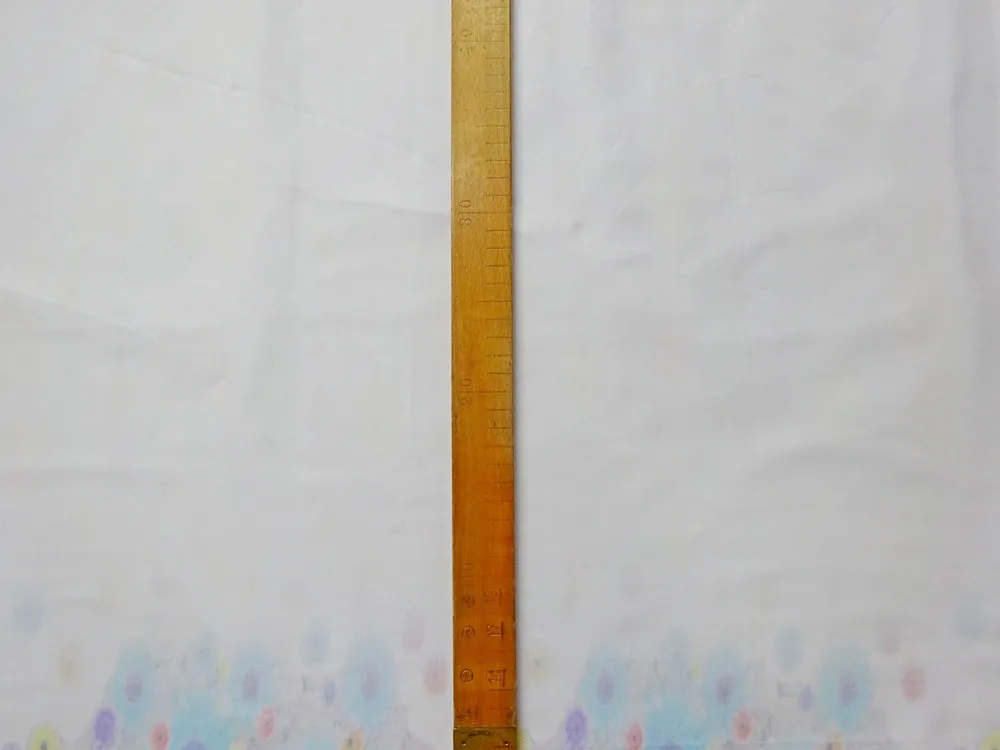 Úplet bielo-modrý "kvety" - bordúra 