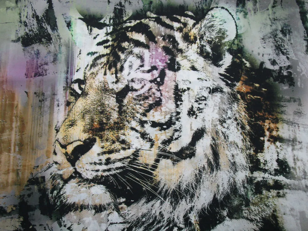 Satén Silky Stillette "tiger"