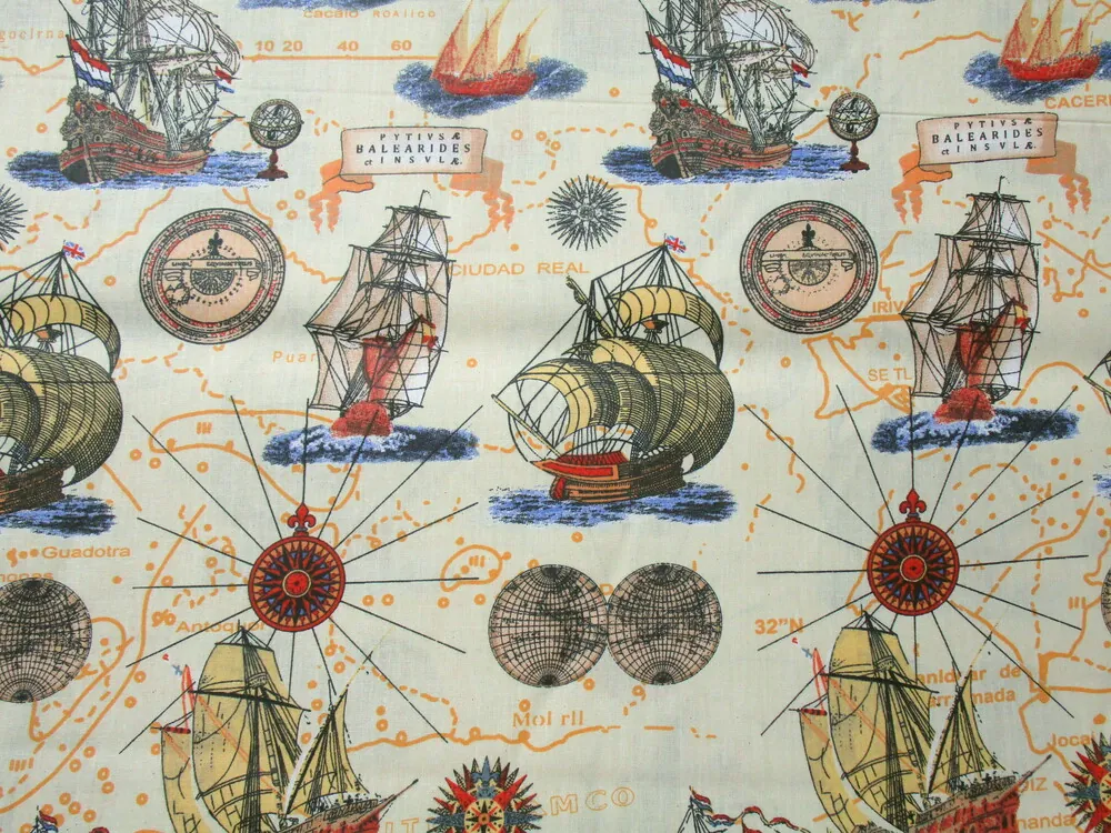 Bavlna maslová "lode" 