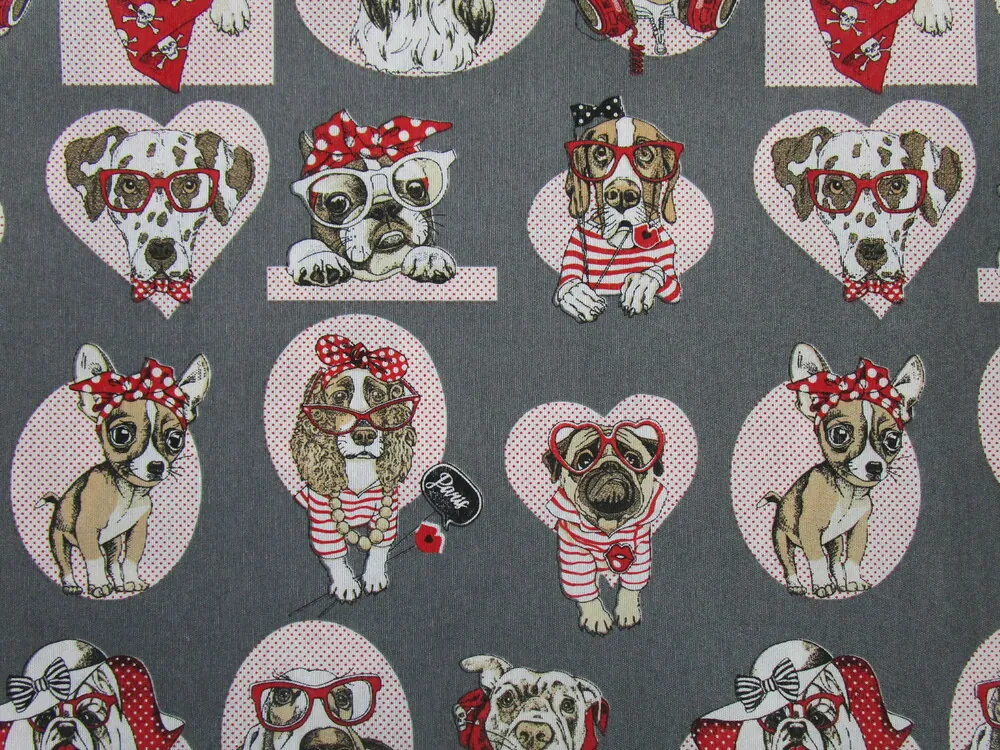 Poťahovka sivá "psík"