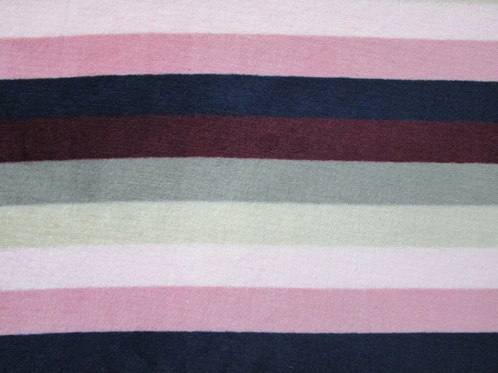 Fleece "farebný pásik"