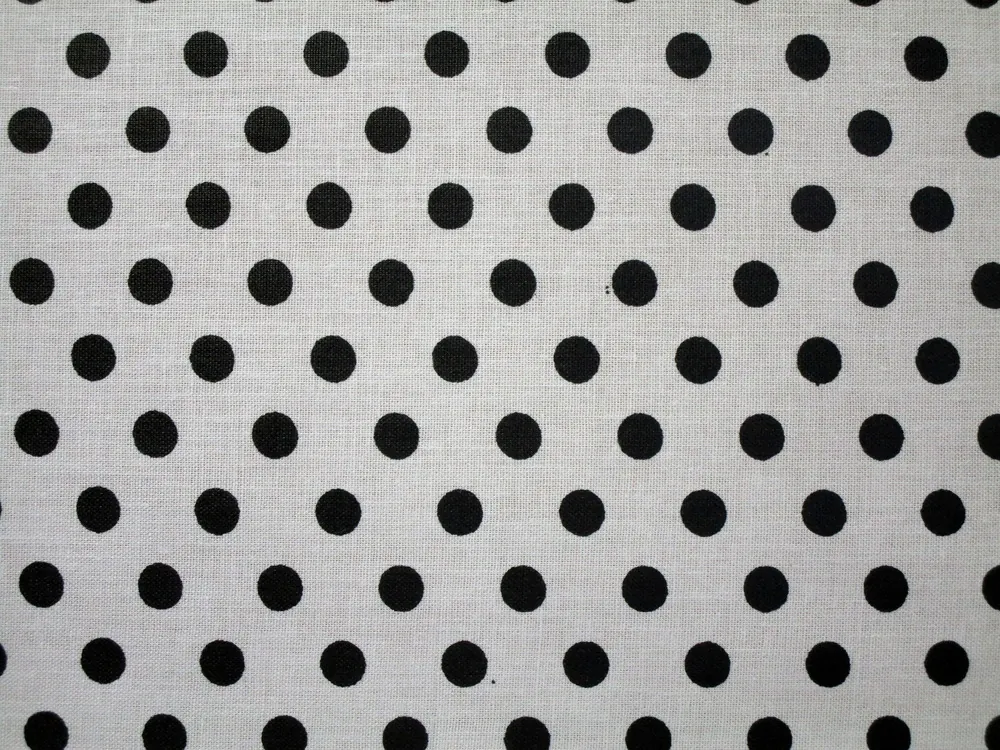 Bavlna biela "čierna bodka" - zbytok