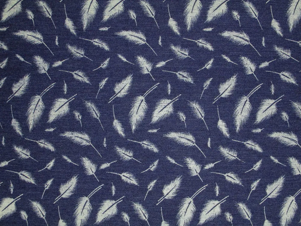 Riflovina modrá "svetlomodré pierka"