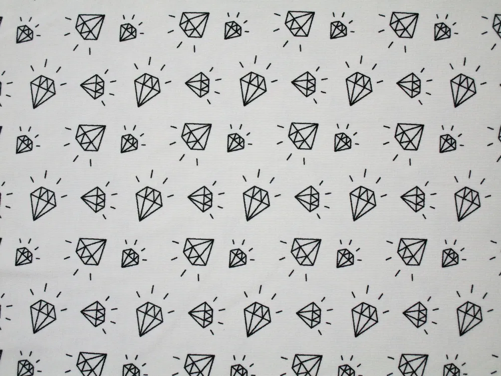 Úplet smotanový "čierny diamant"
