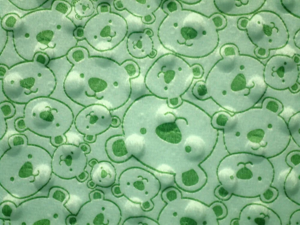 Minky mint "zelený macko"