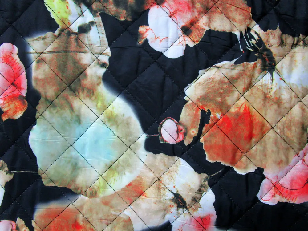 Bundovina prošev čierna "abstraktný vzor"