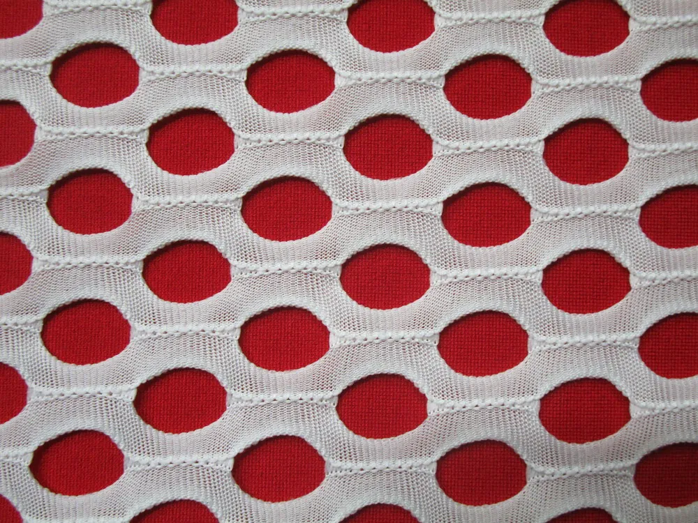 Úplet biely "sieťka" 