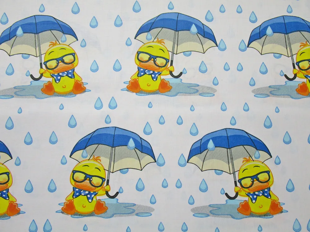Bavlna "kačiatko pod dáždnikom"