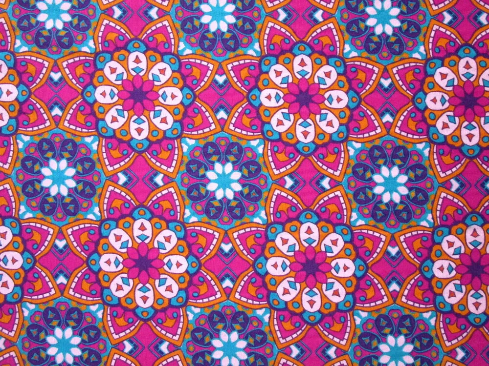 Úplet cyklaménový "mandala"