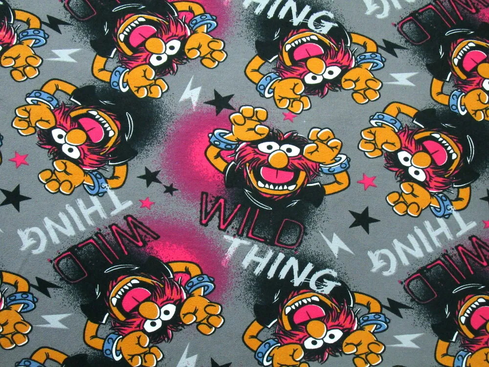 Teplákovina sivá "Wild Thing" - zbytok