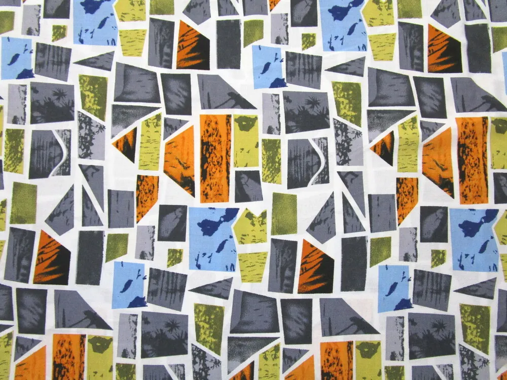 Šatovka biela "geometrický vzor"