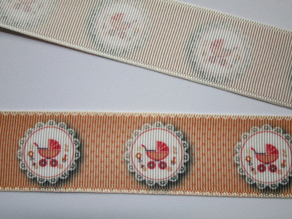 Stuha rypsová "kočík" - 3 cm