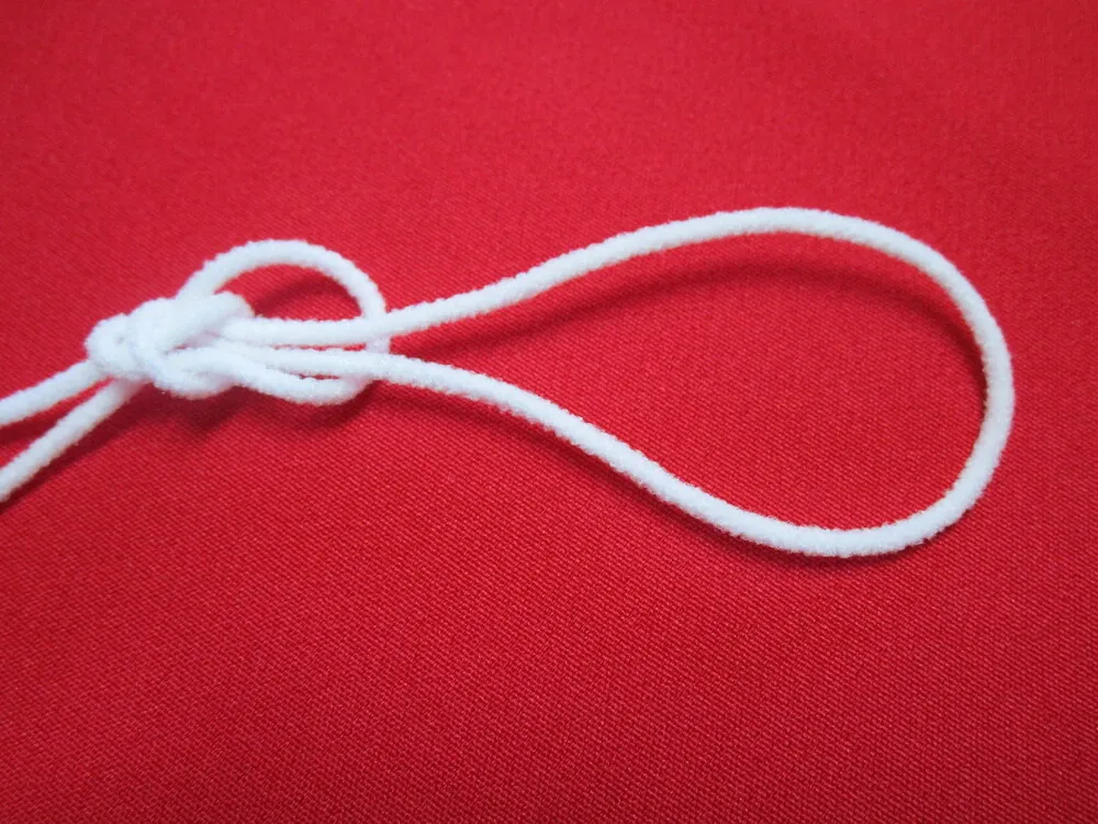 Guma klobúková "biela" - 2 mm (na rúška)