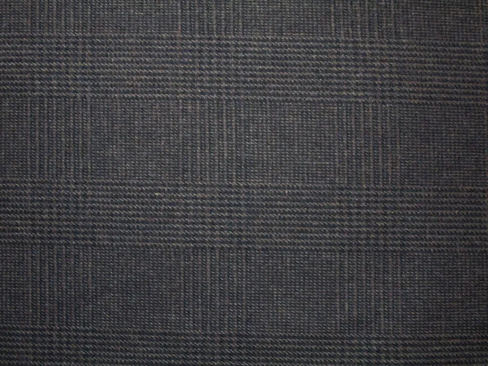 Kostýmovka čierna "hnedé káro" 