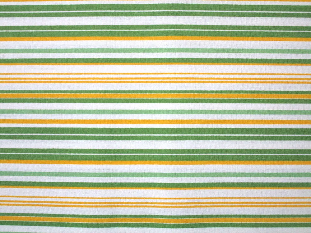 Bavlna biela "žltý a zelený" - certifikovaná