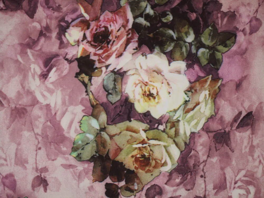 Šatovka ružovo-fialová "kvety" 