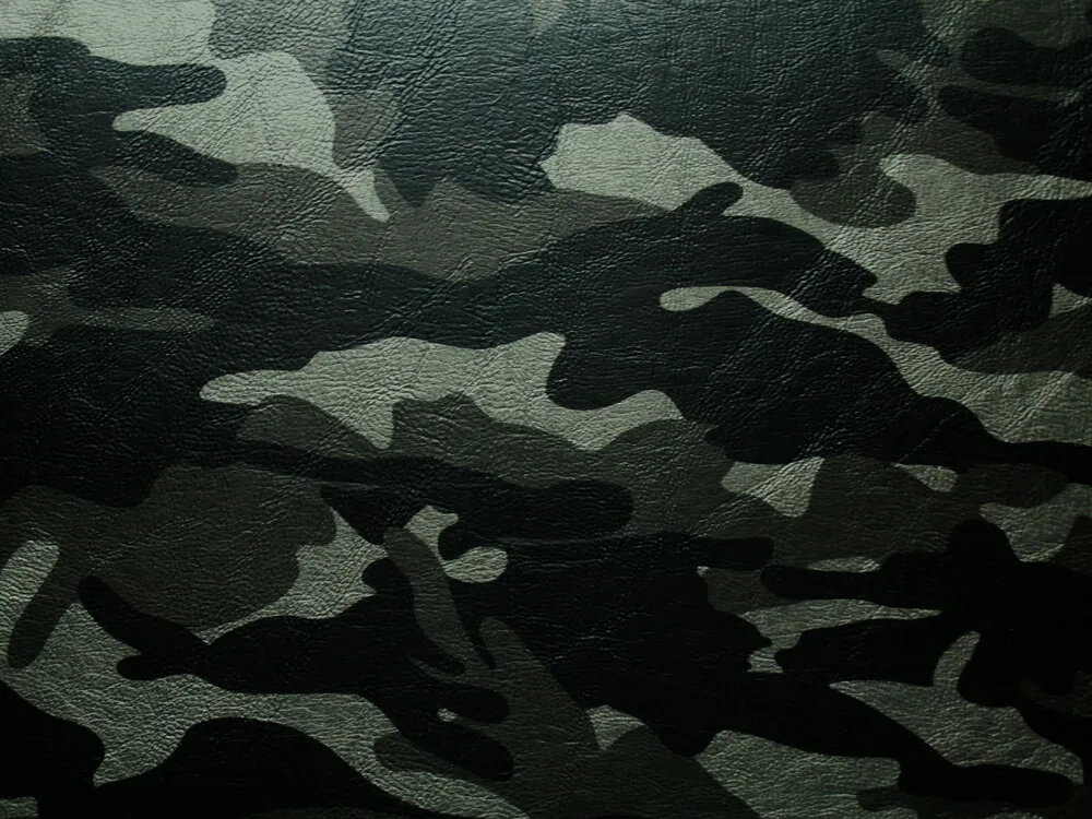 Koženka ARMY odevná "sivo-čierny maskáč"