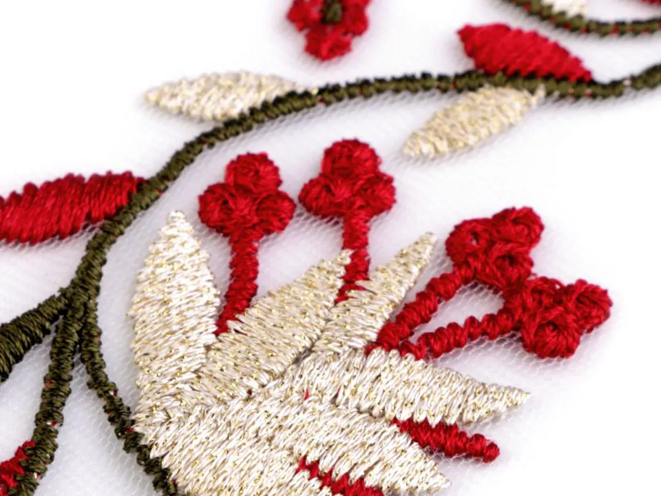 Borta na tyle "zlato-červený kvet" 