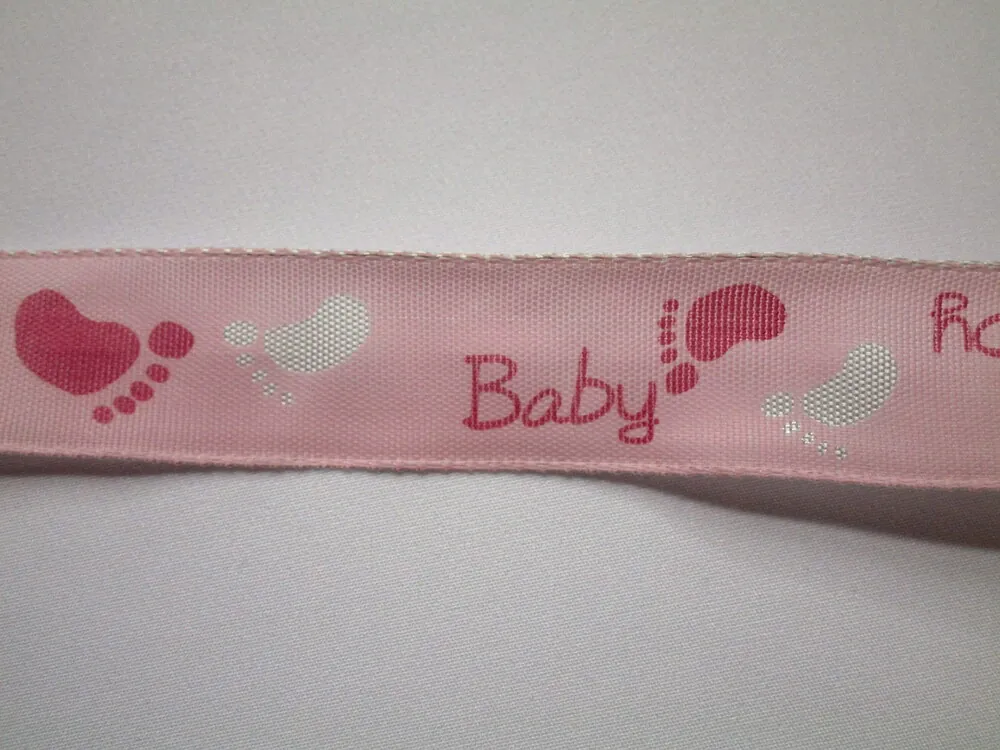 Stuha dekoračná ružová "Baby" 