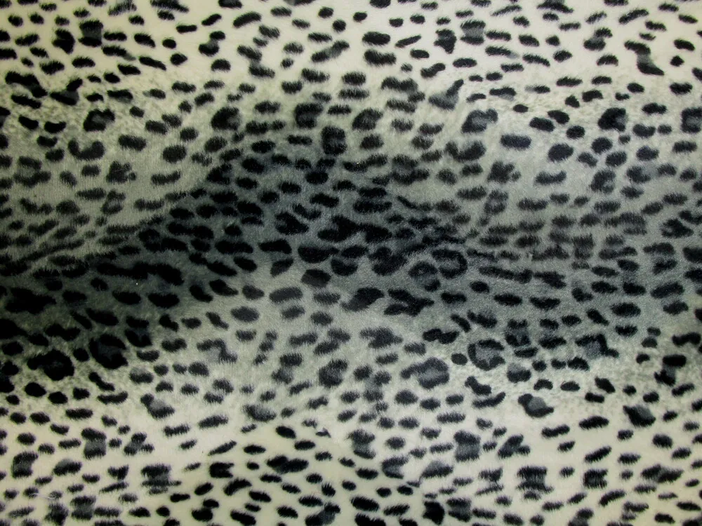 Kožušina "ocelot" - nízka - zbytok