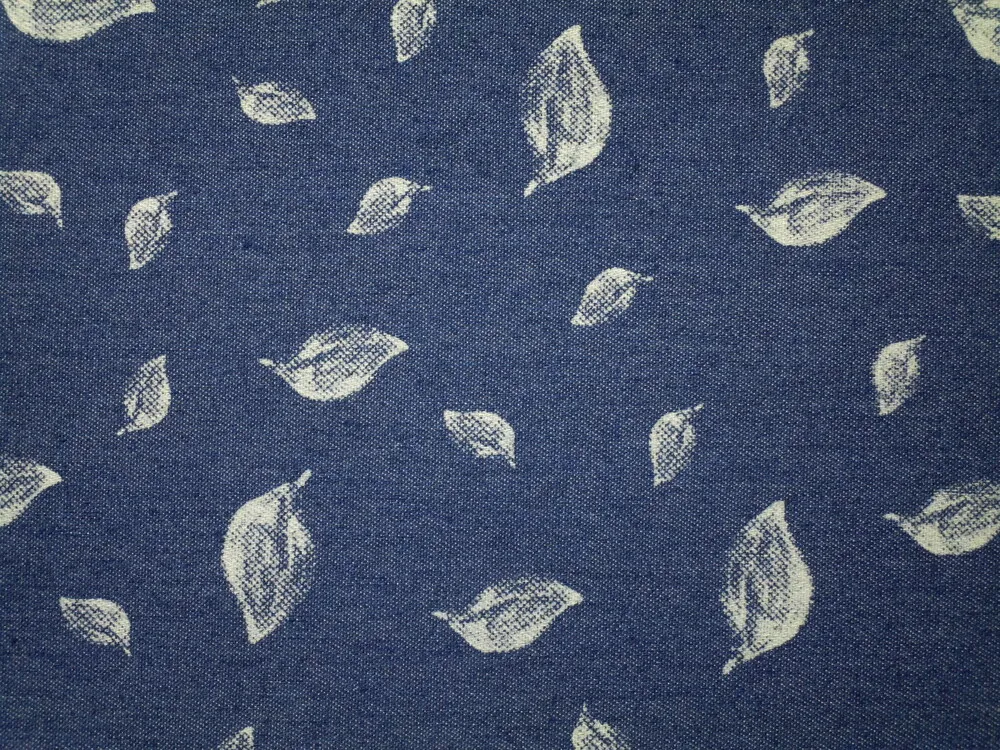 Riflovina modrá "maslové listy" 