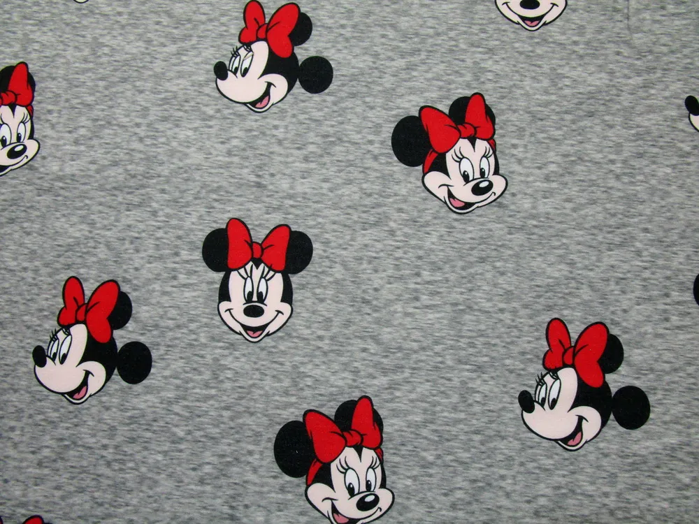 Teplákovina sivý melír "Minie"