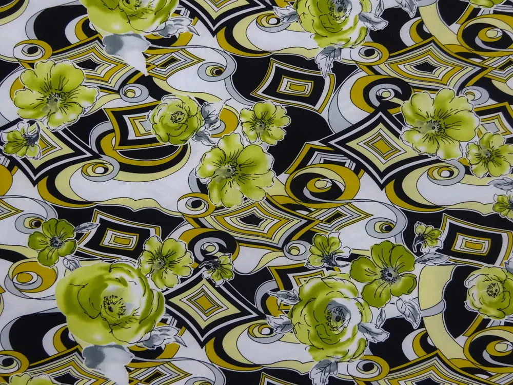 Úplet biely "kvety"