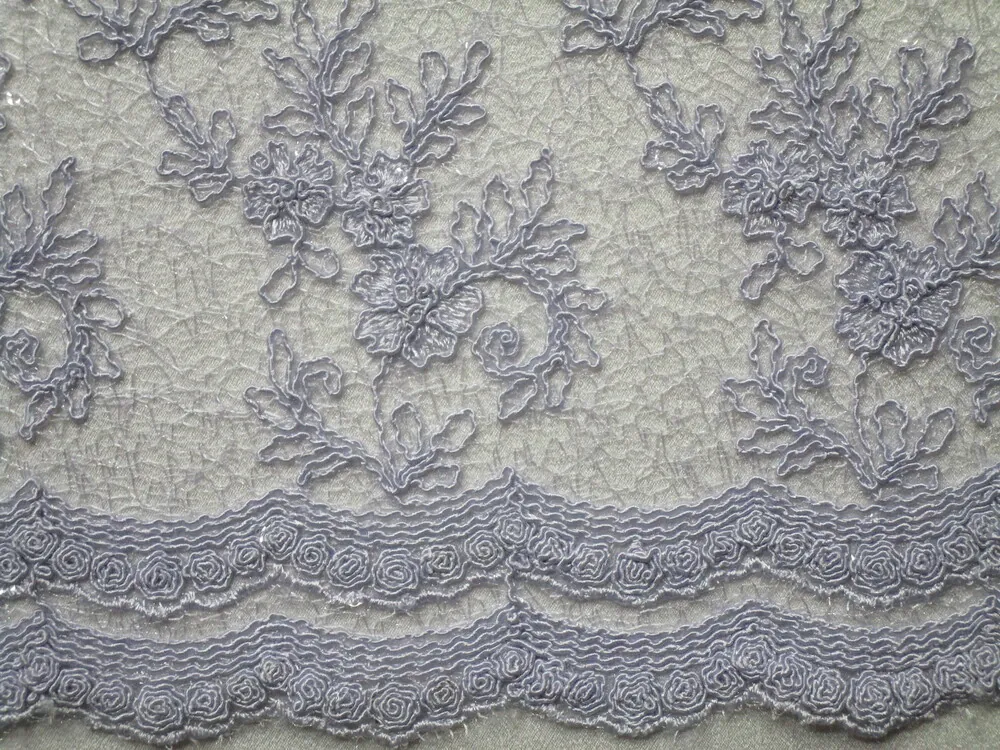 Krajka svetlofialková "plastický vzor"