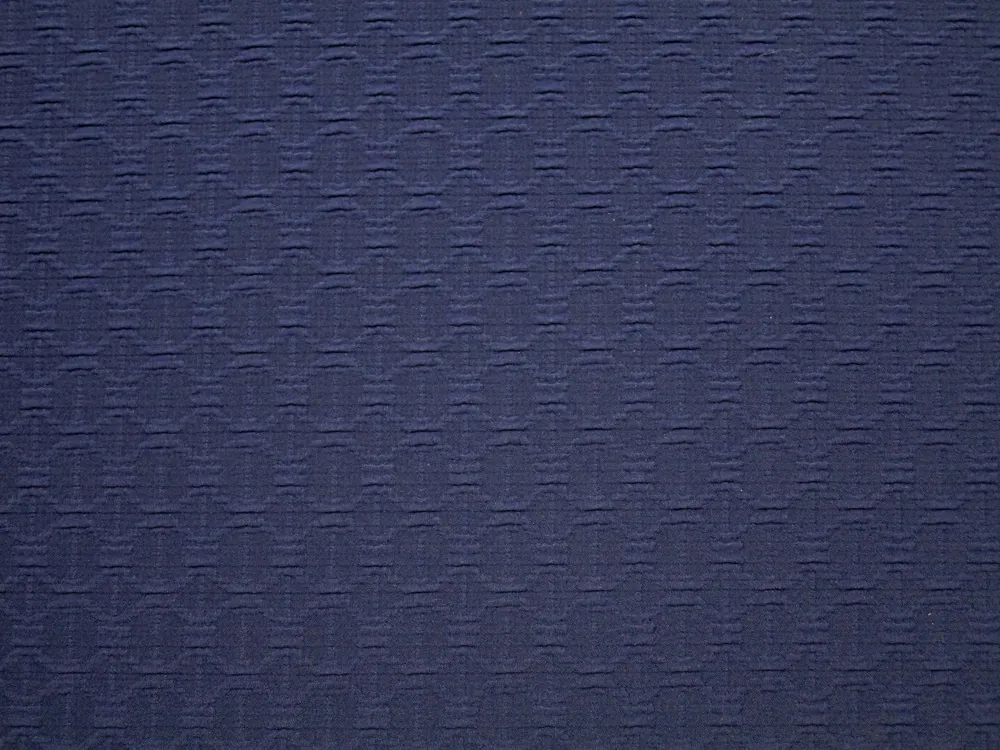 Kostýmovka modrá "plastická mriežka"