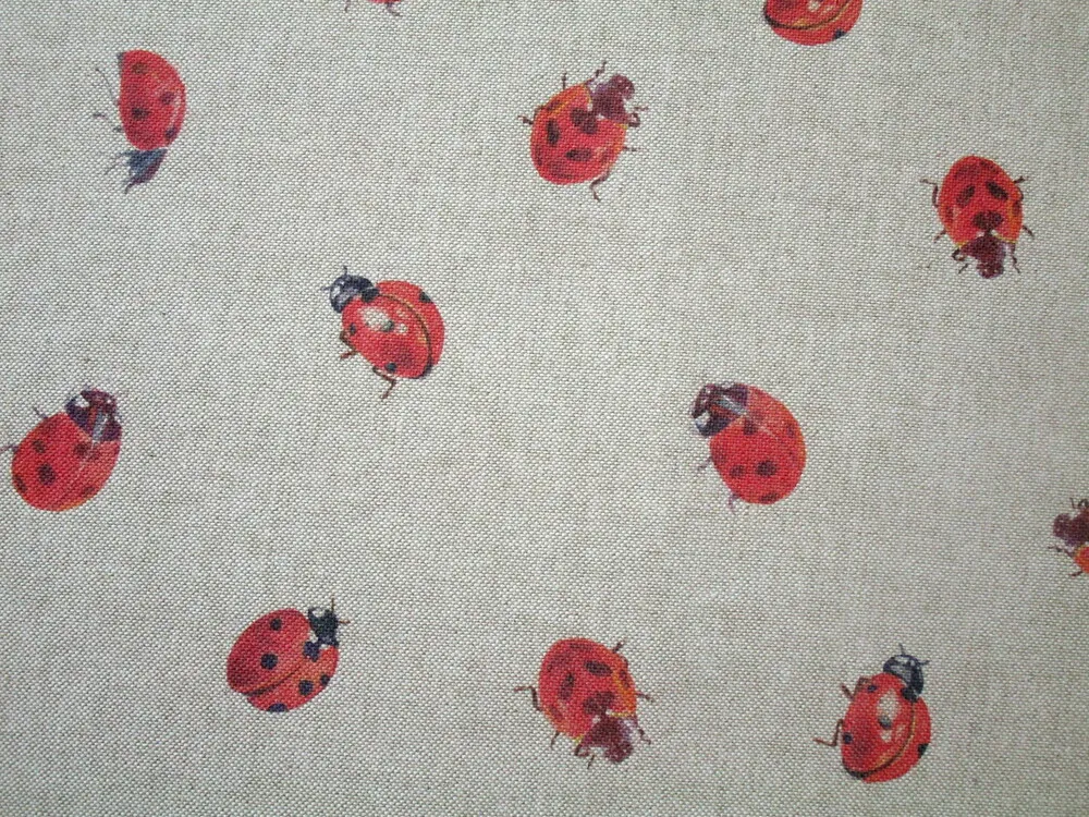 Poťahovka prírodná "lienka" 