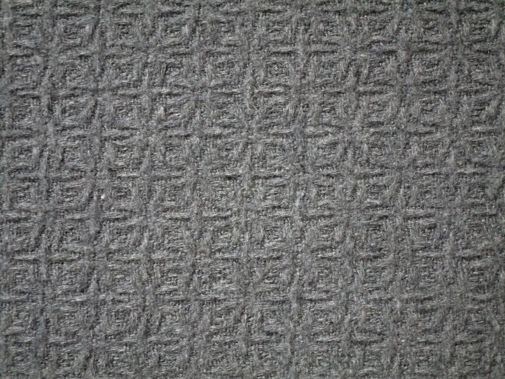 Flauš Marseille tmavosivý "geometrický vzor"