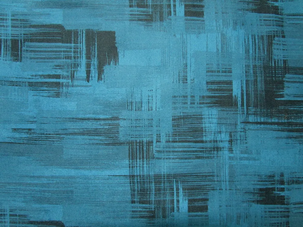 Flauš modrý "tmavomodrý vzor"