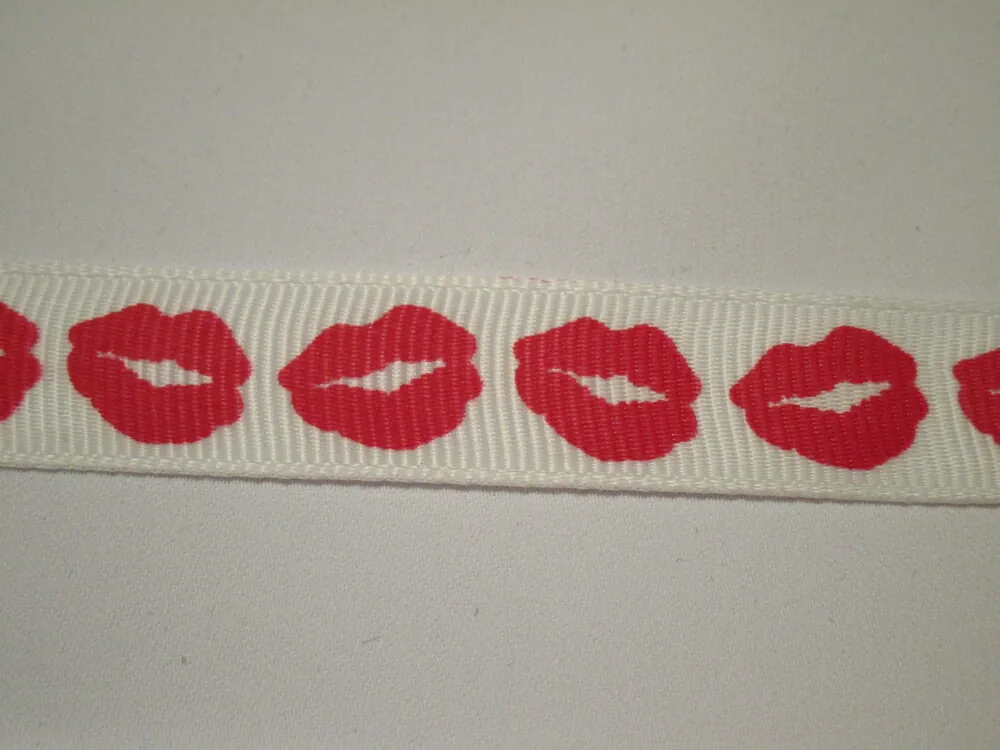 Stuha rypsová "bozk" - 15 mm