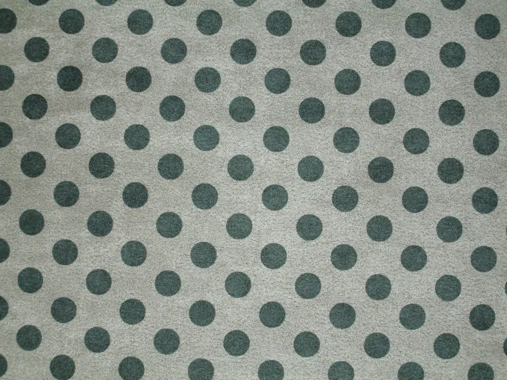 Úplet imitácia jelenice béžový "bodka"