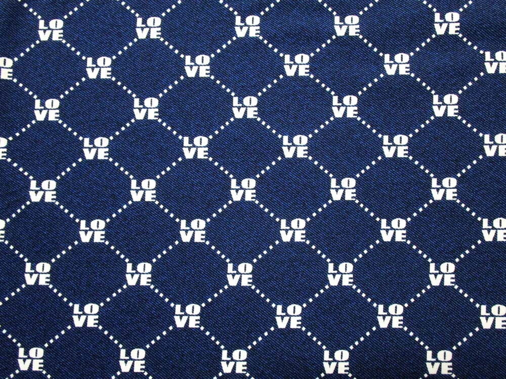 Teplákovina tmavomodrá "LOVE" 