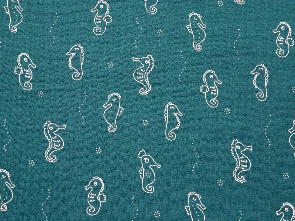 Fáčovina smaragdová "morský koník" - certifikát OEKO-TEX 