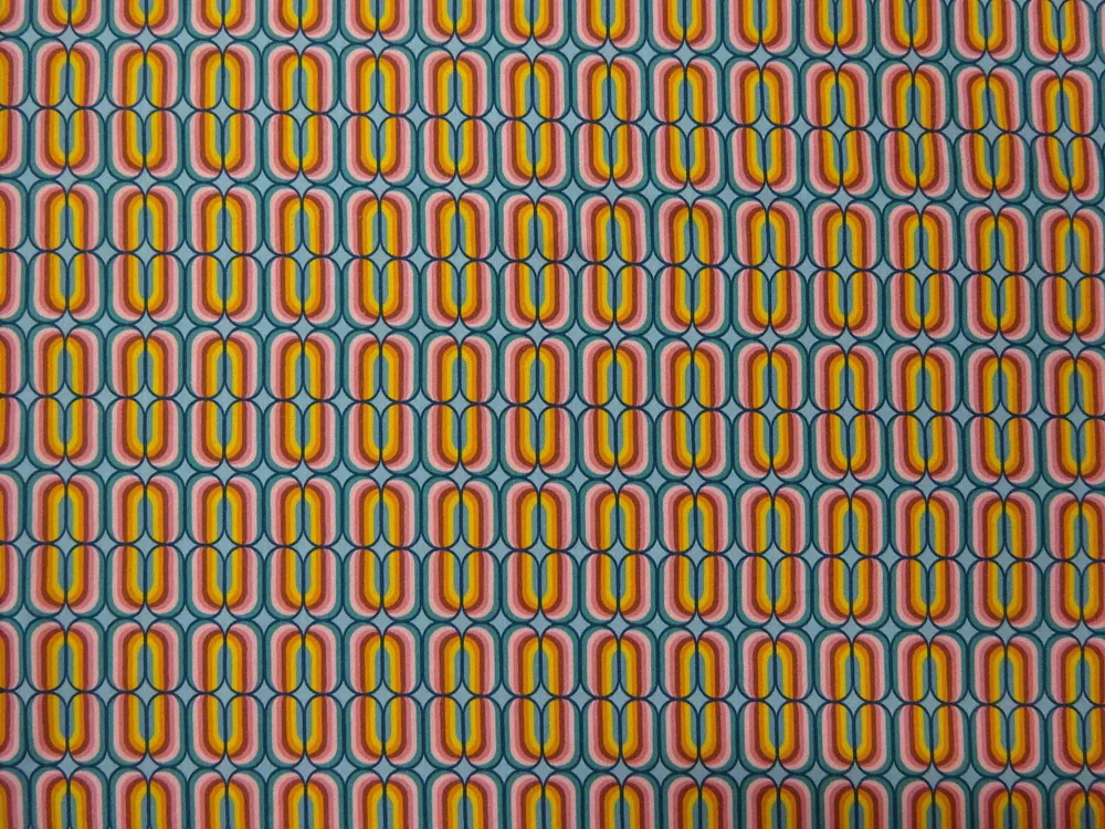 Úplet sivo-modrý "ovál" - certifikát OEKO-TEX Standard 100 