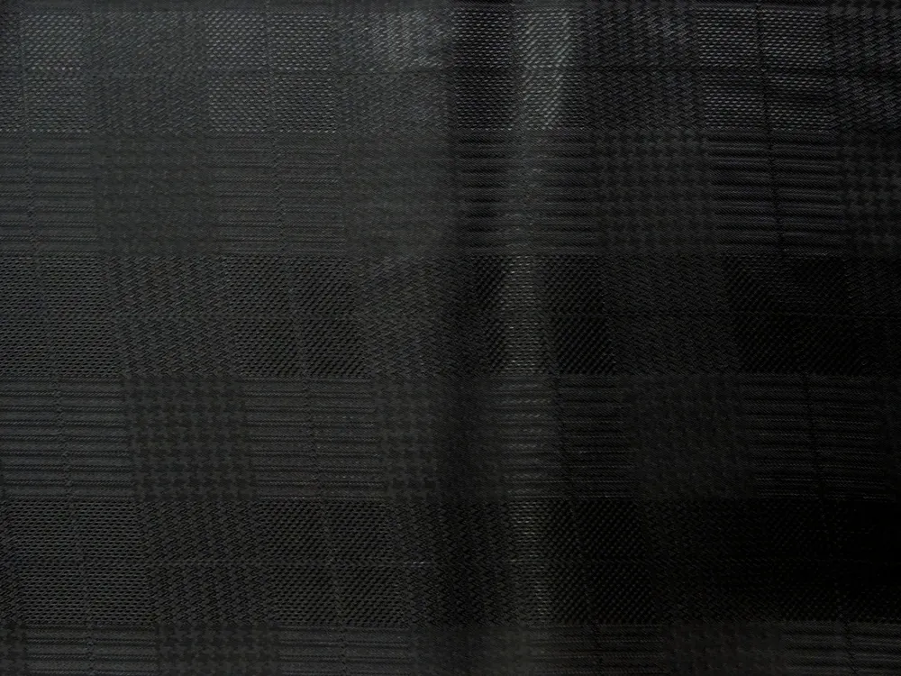 Podšívka Tivoli čierna "káro" - talianska kolekcia 