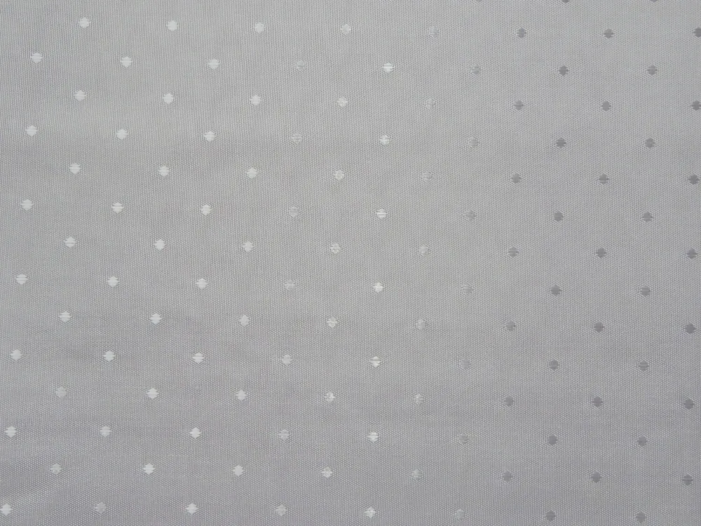 Podšívka biela "bodka" - talianska kolekcia 